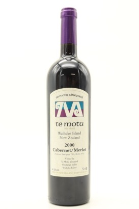 (1) 2000 Te Motu Cabernet Sauvignon/Merlot, Waiheke