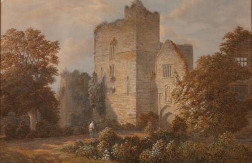 JOHN CHASE (1810–1879)- Ludlow Castle