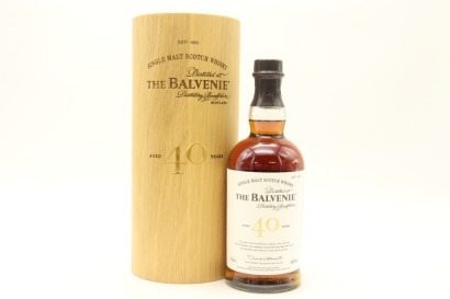 (1) The Balvenie 40 Year Old Single Malt Scotch Whisky, 48.5% ABV (GB)
