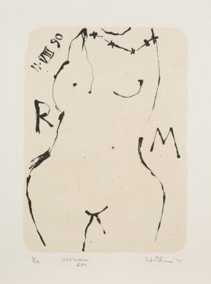 RALPH HOTERE Woman RM