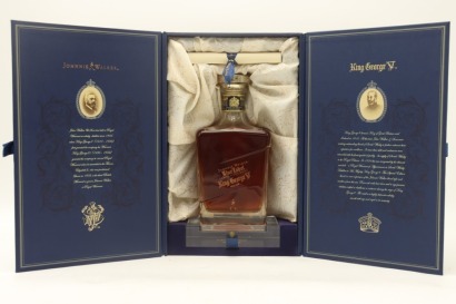 (1) Johnnie Walker Blue Label King George V Edition Scotch Whisky, 43% ABV, 750ml (GB)