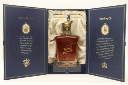(1) Johnnie Walker Blue Label King George V Edition Scotch Whisky, 43% ABV, 750ml (GB)