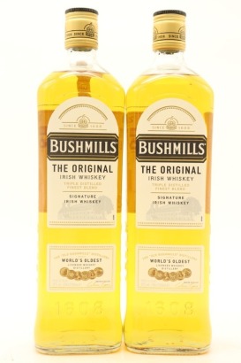 (2) Bushmills Original Triple Distilled Blended Irish Whiskey, 40% ABV, 1000ml