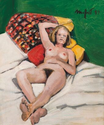 TREVOR MOFFITT Reclining Nude