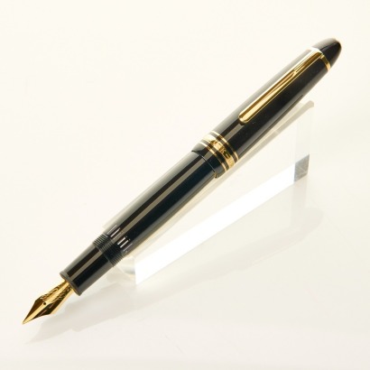 Montblanc, Meisterst&uuml;ck LeGrand Calligraphy Fountain Pen with 18ct Flexible Nib, with Box - As new