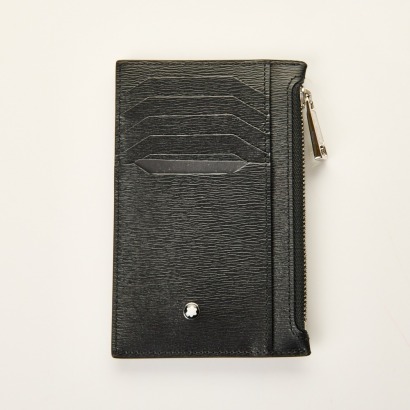 Montblanc, Meisterst&uuml;ck, Black Leather Credit Card Holder, with Box - As new