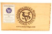 (6) 2009 Stonyridge Vineyard Larose, Waiheke (OWC)