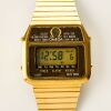 Gold Coated, 35mm OMEGA Memomaster Digital Multi-Function Wristwatch, circa 1979