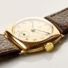 9ct Yellow Gold, 28.5mm Tudor Wristwatch with British Stolkace Case, Hallmarked Chester, circa 1946 - 3