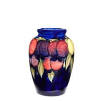 William Moorcroft, Wisteria Baluster Vase, C.1925