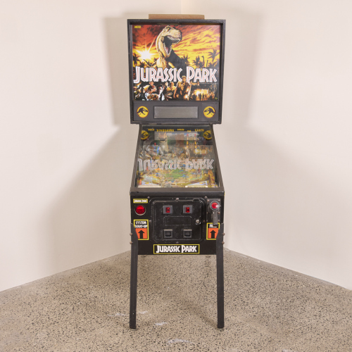 A Jurassic Park Pinball Machine, 1993