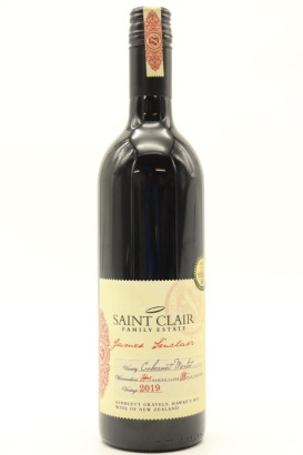 (1) 2019 Saint Clair James Sinclair Cabernet - Merlot, Gimblett Gravels