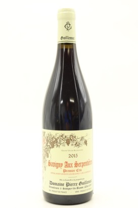 (1) 2015 Domaine Pierre Guillemot Aux Serpentieres, Savigny-les-Beaune Premier Cru