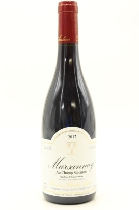 (1) 2017 Domaine Charles Audoin Marsannay Au Champ Salomon Rouge, Cote de Nuits [JR16.5]