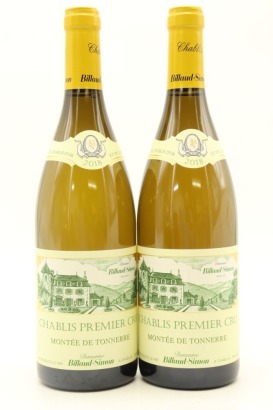 (2) 2018 Domaine Billaud-Simon Montee de Tonnerre, Chablis Premier Cru [JR16] [WE93]