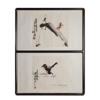 A Chinese Painting of Flower and Bird (Zhao Shaoang Mark)