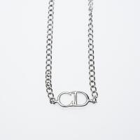 Christian Dior Logo Necklace