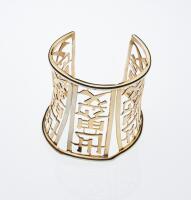 Napier Chinese Cutwork Cuff Bracelet