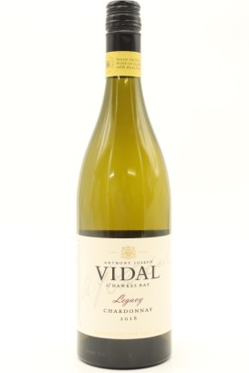 (1) 2018 Vidal Estate Legacy Chardonnay, Hawke's Bay