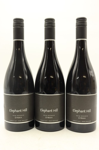 (3) 2019 Elephant Hill Reserve Syrah, Hawke's Bay