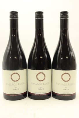 (3) 2019 Passage Rock Syrah, Waiheke Island