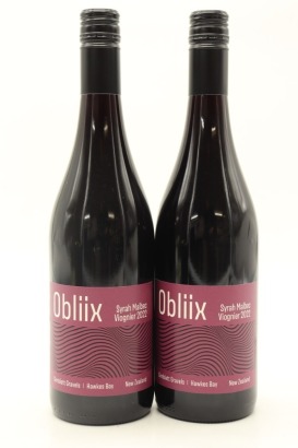 (2) 2022 Fistonich Family Vineyards 'Obliix' Syrah - Malbec - Viognier, Gimblett Gravels