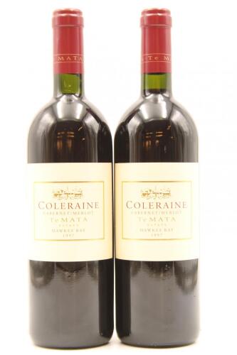(2) 1997 Te Mata Estate Coleraine, Hawke's Bay