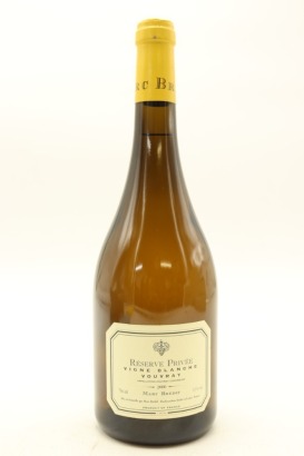 (1) 2000 Marc Bredif Reserve Privee Vouvray Vigne Blanche, Loire
