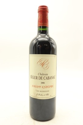 (1) 2006 Chateau Segur de Cabanac, Saint-Estephe