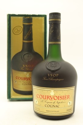 (1) Courvoisier VSOP Cognac, 40% ABV, 1000ml, Circa. 1980's (GB)