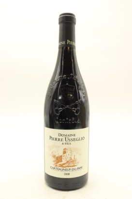 (1) 2008 Domaine Pierre Usseglio et Fils Chateauneuf-du-Pape, Rhone [JR16.5]