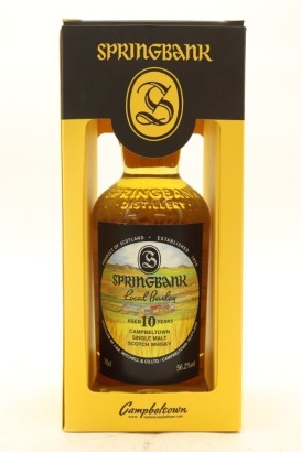 (1) Springbank 2019 Local Barley 10 Year Old Single Malt Scotch Whisky, 56.2% ABV (GB)