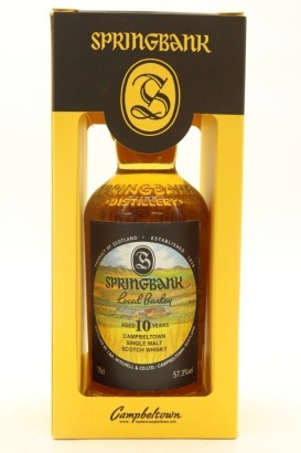 (1) Springbank 2017 Local Barley 10 Year Old Single Malt Scotch Whisky, 57.3% ABV (GB)