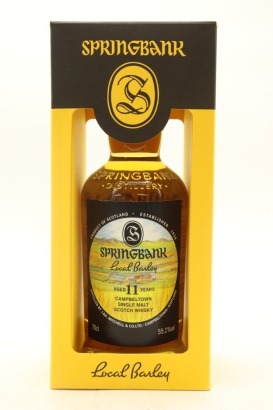 (1) Springbank 2022 Local Barley 11 Year Old Single Malt Scotch Whisky, 55.1% ABV (GB)