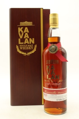 (1) Kavalan Solist Manzanilla Cask Strength Single Malt Whisky, 57.8% ABV (GB)