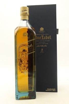 (1) Johnnie Walker Blue Label Zodiac Series - Ox Edition Blended Scotch Whisky, 40% ABV, 1000ml (GB)