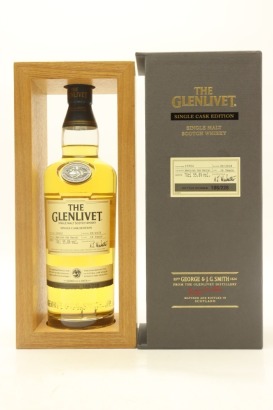 (1) The Glenlivet 16 Year Old Single Cask Edition 'American Oak Barrel' Single Malt Scotch Whisky, 55.8% ABV (GB)