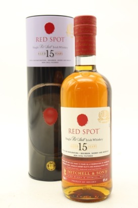 (1) Mitchell & Son Red Spot 15 Year Old Single Pot Still Irish Whiskey, 46% ABV (GB)