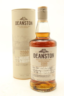 (1) Deanston 2000 Organic Sherry Cask Finish 21 Year Old Single Malt Scotch Whisky, 50.9% ABV (GB)