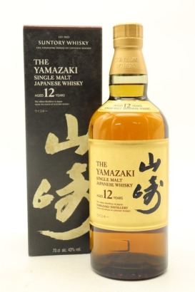 (1) The Yamazaki 12 Year Old Single Malt Japanese Whisky, 43% ABV (GB)