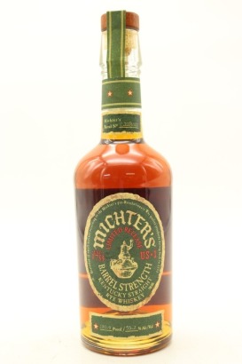 (1) Michter's US-1 Limited Release Barrel Strength Kentucky Straight Rye Whiskey, 55.2% ABV
