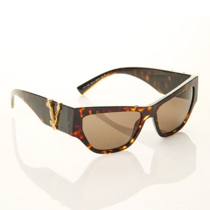 Versace, Tortoise Sunglasses with Box