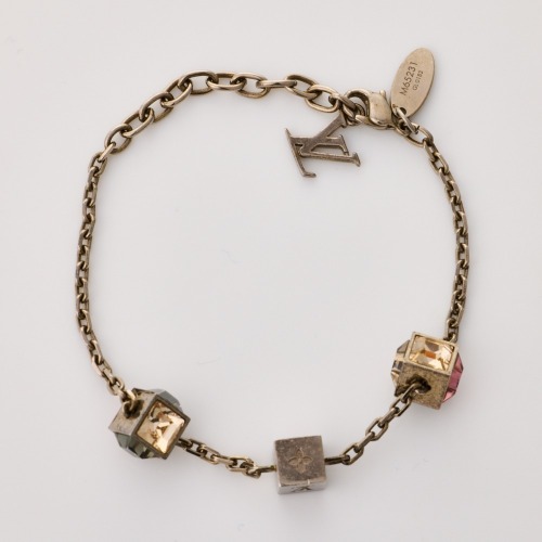 Louis Vuitton, Crystal Gamble Bracelet with Box