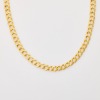 18ct Yellow Gold, 50cm Bevelled Curb Link Chain