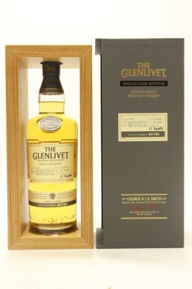 (1) The Glenlivet 16 Year Old Single Cask Edition 'American Oak Barrel' Single Malt Scotch Whisky, 55.9% ABV (GB)