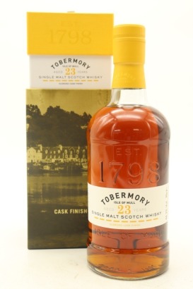 (1) Tobermory Oloroso Cask Finish 23 Year Old Single Malt Scotch Whisky, 46.3% ABV (GB)