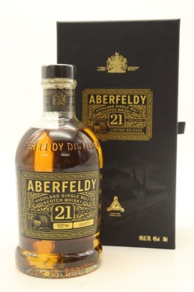(1) Aberfeldy 21 Year Old Single Malt Scotch Whisky, 40% ABV (GB)