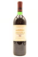 (1) 1986 Te Mata Estate Awatea Cabernets Merlot, Hawkes Bay