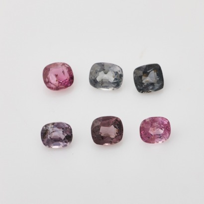 Parcel of Loose, 3.74ct Cushion Cut Spinels