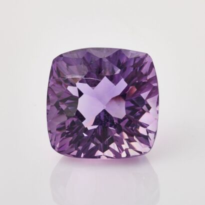 Loose, 19.41ct Cushion Cut Amethyst